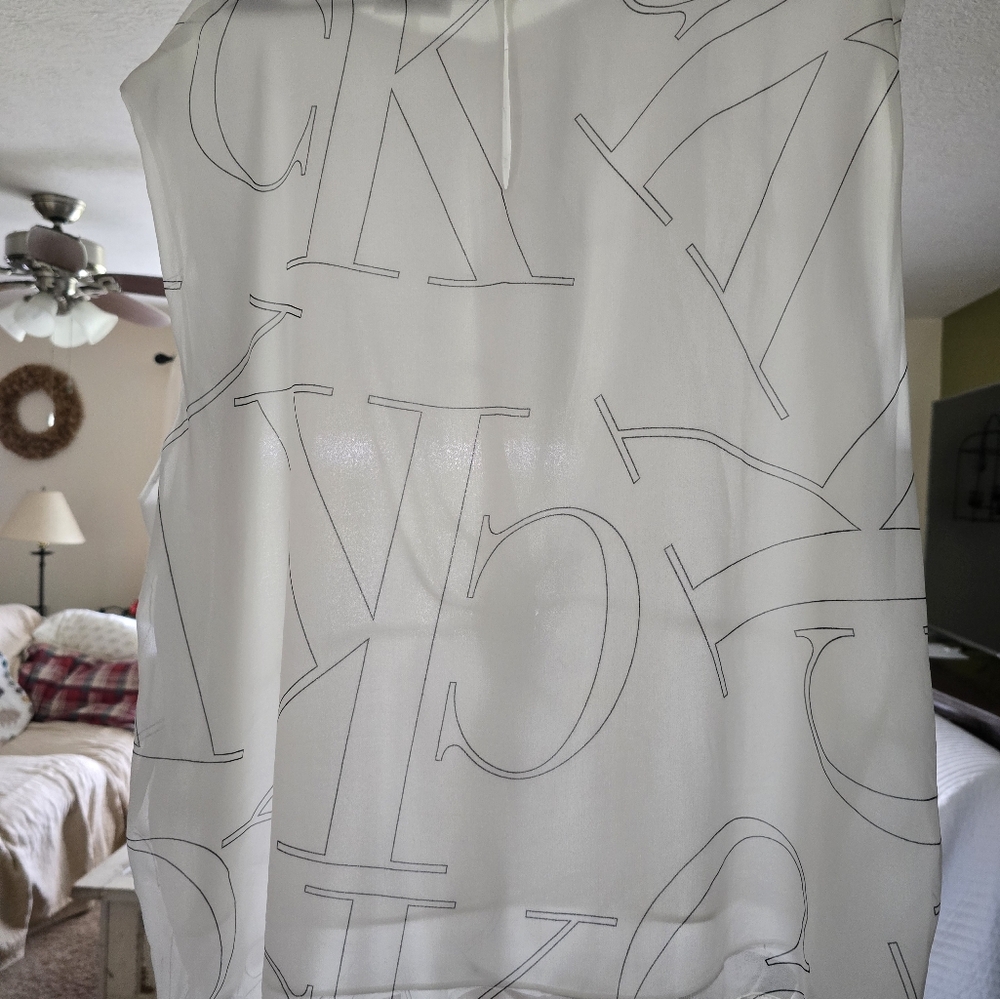 Calvin Klein logo plus dress shirt